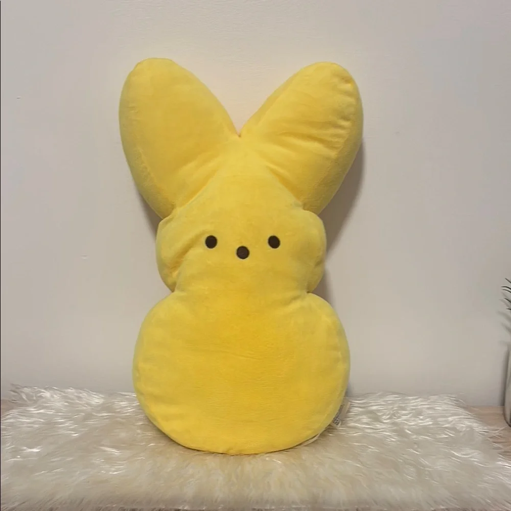 16” Yellow Peep Plushie 💛🐇